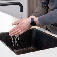 imoshion Silikon Sportarmband -   Universelle 20 mm Anschluss - Dunkelblau