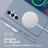 imoshion Color Backcover mit abnehmbarem Handykette und MagSafe Samsung Galaxy S24 / S25 - Ash Blue