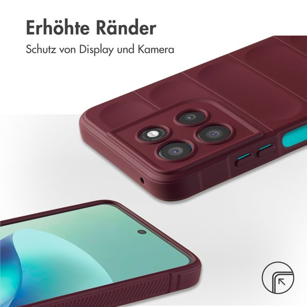 imoshion EasyGrip Backcover Motorola Moto G57 Power - Aubergine