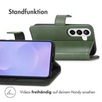 imoshion Luxuriöse Klapphülle Samsung Galaxy S26 Plus - Grün