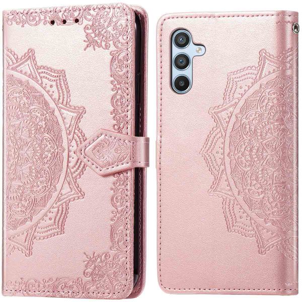 imoshion Mandala Klapphülle für das Samsung Galaxy A56 - Rose Gold