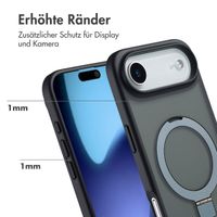 Accezz Ring Stand Backcover mit MagSafe Apple iPhone Air - Schwarz