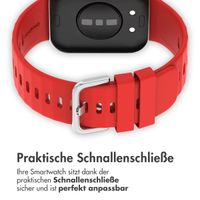 imoshion Silikonarmband für das Huawei Watch Fit 3 - Rot