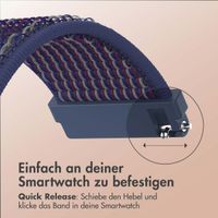 imoshion Nylonband mit Klettverschluss - Universelle 20 mm Anschluss - Indigo