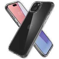 Spigen Ultra Hybrid™ Case für das iPhone 15 - Crystal Clear