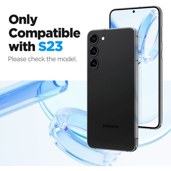 Spigen GLAStR Fit Displayschutzfolie + Applicator 2-pack für das Samsung Galaxy S23