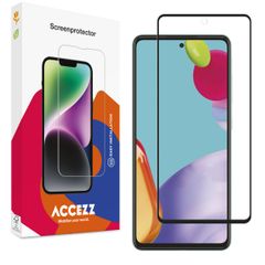 Accezz Full Cover Screen Protector aus gehärtetem Glas Samsung Galaxy A52(s) (5G/4G) / A53