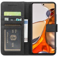 imoshion Luxuriöse Klapphülle Xiaomi 11T (Pro) - Schwarz