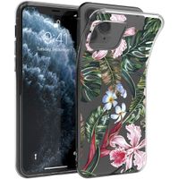 imoshion Design Hülle iPhone 11 Pro - Dschungel - Grün / Rosa