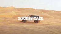 CARE by PanzerGlass Smokey Urban Combat Case MagSafe für das iPhone 16 - Schwarz