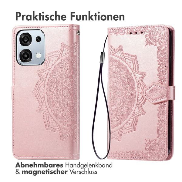 imoshion Mandala Klapphülle Oppo A6 Pro (5G) - Rose Gold