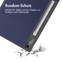 imoshion Trifold Klapphülle Lenovo Tab P12 - Dunkelblau