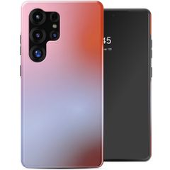 Selencia Vivid Back Cover Samsung Galaxy S25 Ultra - Gradient Soft Blush