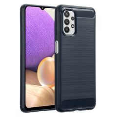 imoshion Brushed Back Cover Samsung Galaxy A32 (5G) - Dunkelblau