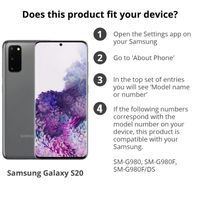 Krokodil Hardcase Backcover für das Samsung Galaxy S20
