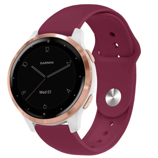 imoshion Silikon Sportarmband -   Universelle 18 mm Anschluss - Bordeaux