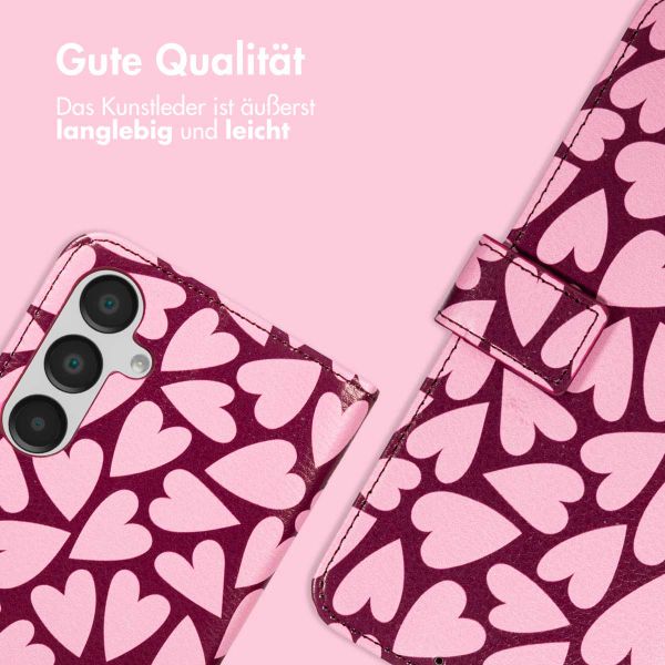 imoshion Design Klapphülle Samsung Galaxy A55 - Hearty Blush