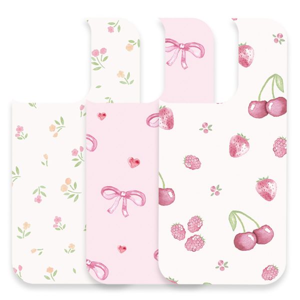 Holdit Print Pack für das Apple iPhone 14 Pro Max / 15 Pro Max / 16 Pro Max - Pink Breeze