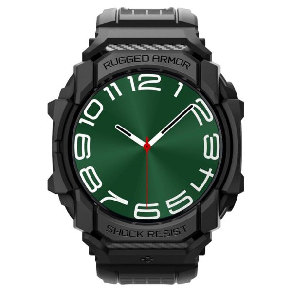 Spigen Rugged Armor™ Pro Case für die Samsung Galaxy Watch Ultra (2024/2025) - Mattschwarz