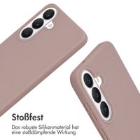 imoshion SilikonHülle mit Band Samsung Galaxy S26 FE - Sand Pink