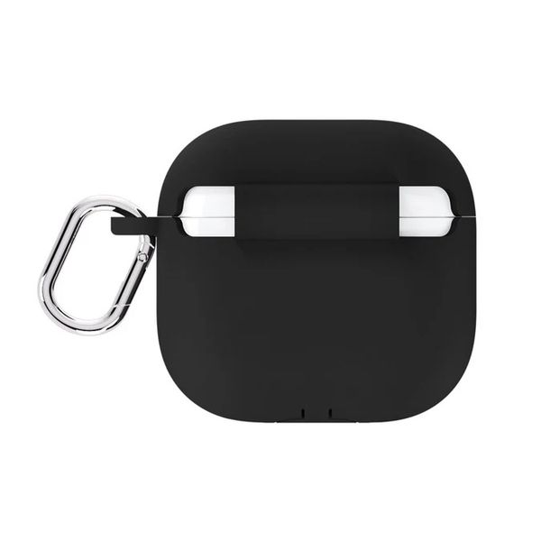 Holdit Solid Silicone Case Apple AirPods 4 - Schwarz