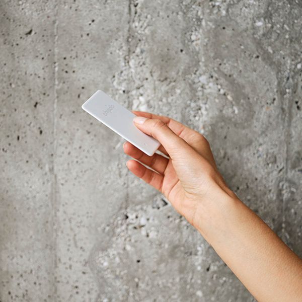 Chipolo CARD Point – Bluetooth-Tracker für Android – 1 Pack – Weiß