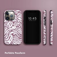 Selencia Vivid Back Cover Apple iPhone 13 Pro - Trippy Swirl Dark Rose
