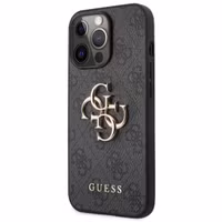 Guess 4G Metal Logo Back Cover Apple iPhone 13 Pro - Grau