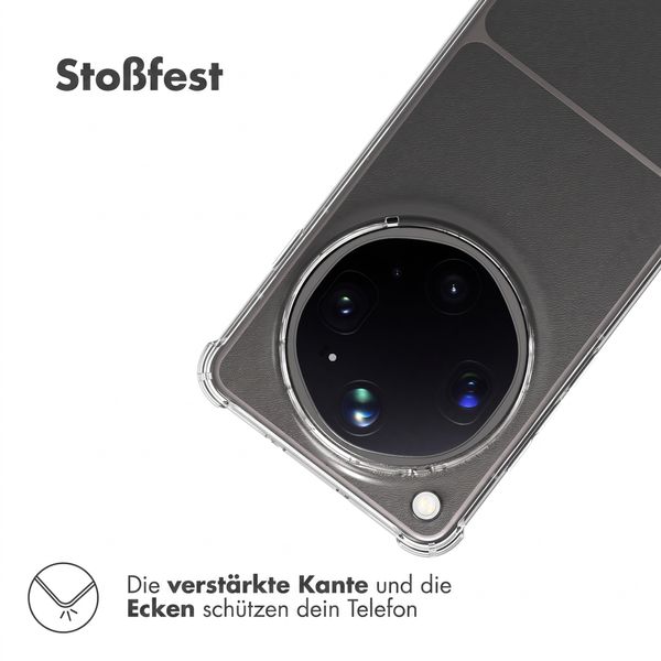 imoshion Shockproof Case Oppo Find X9 Ultra - Transparent
