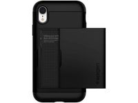 Spigen Slim Armor CS Case Schwarz für das iPhone Xr