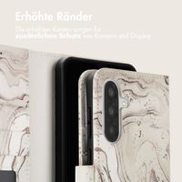 imoshion Design Klapphülle Samsung Galaxy A36 - Sandy Marble