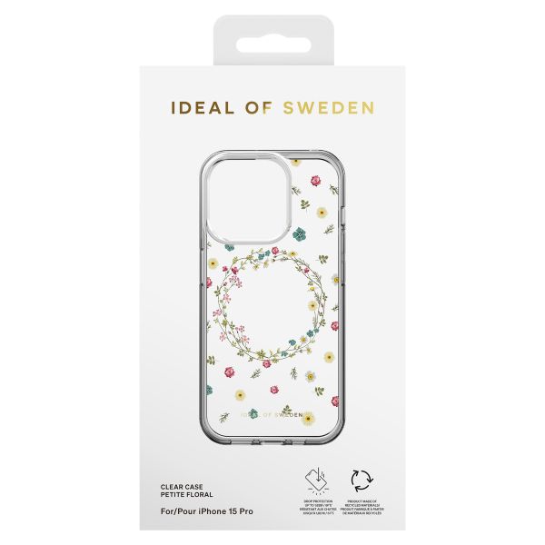 iDeal of Sweden Mirror Case Apple iPhone 15 Pro - Petite Floral