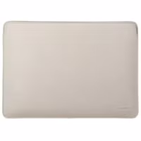 Accezz Leather Laptop Hülle Apple MacBook 16 Zoll - Laptop Sleeve - Beige