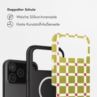Selencia Vivid Rückabdeckung mit MagSafe Apple iPhone 18 Pro Max / 17 Pro Max - Check This Olive