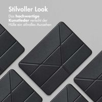 imoshion Origami Klapphülle für das Samsung Galaxy Tab S6 Lite / Tab S6 Lite (2022) / Tab S6 Lite (2024) - Schwarz