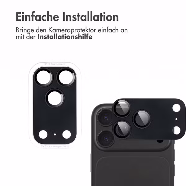 imoshion Kameraschutz Glas 2er-Pack Apple iPhone 18 Pro Max