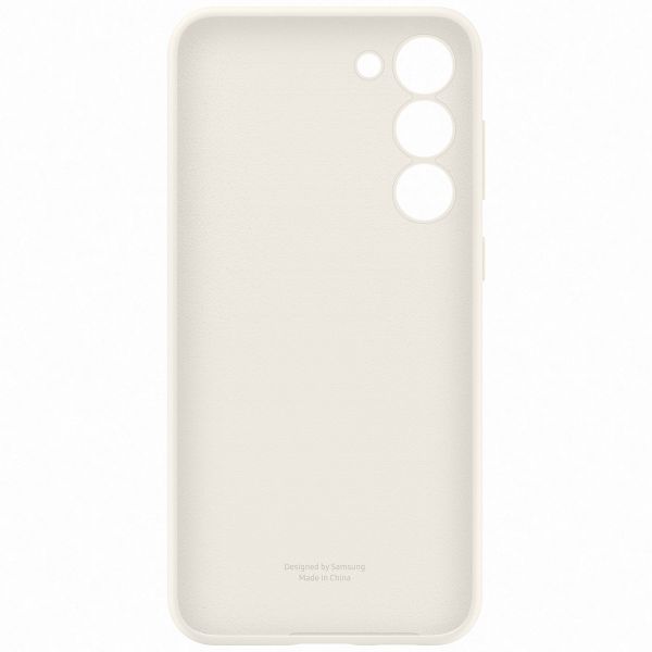 Samsung Original Silikon Cover für das Galaxy S23 Plus - Cotton