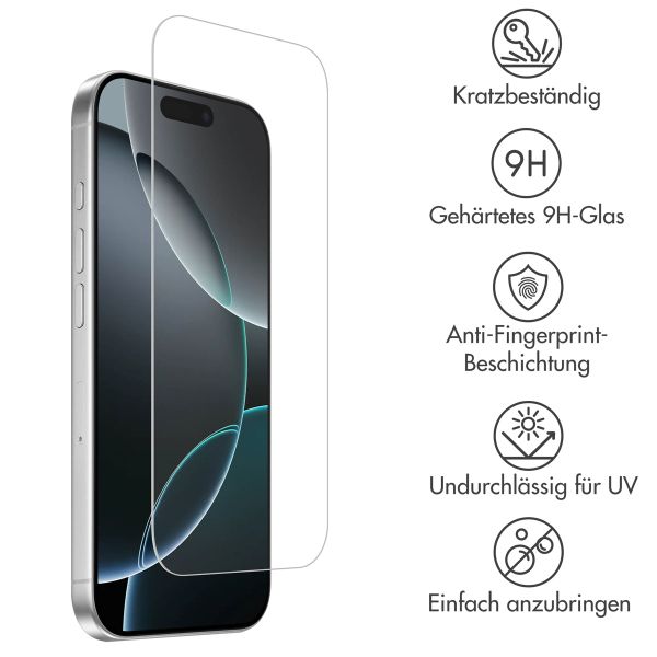 Accezz Screen Protector aus gehärtetem Glas Apple iPhone Air