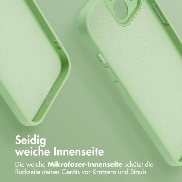 imoshion Color Back Cover mit MagSafe für das iPhone 15 - Grün