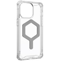 UAG Plyo Backcover MagSafe für das iPhone 15 Pro Max - Ice / Silber