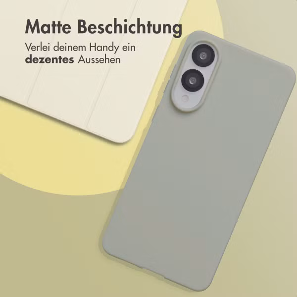 imoshion TPU Color Cover Samsung Galaxy S25 Edge - Grau