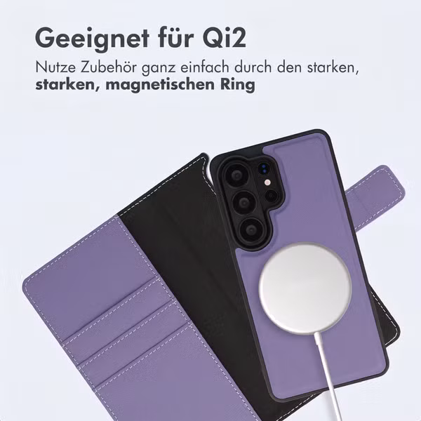 imoshion Herausnehmbare 2-in-1 Luxus-Bookcase Samsung Galaxy S26 Ultra - Violett
