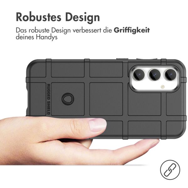 imoshion Rugged Shield Backcover für das Samsung Galaxy S23 FE - Schwarz