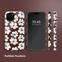 Selencia Vivid Rückabdeckung mit MagSafe Apple iPhone 15 - Choco Flower Pop