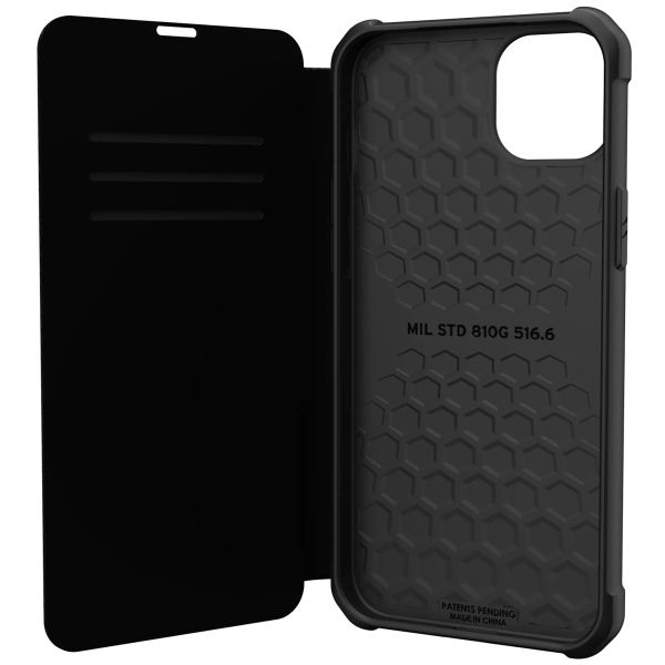 UAG Metropolis Klapphülle für das iPhone 14 Plus - Kevlar Black