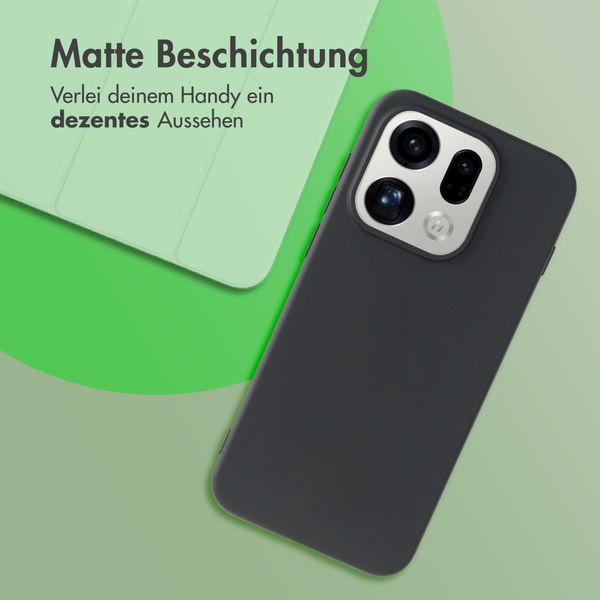imoshion TPU Color Cover Oppo Find X9 - Schwarz