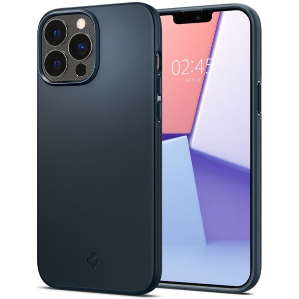 Spigen Thin Fit™ Hardcase für das iPhone 13 Pro - Blau