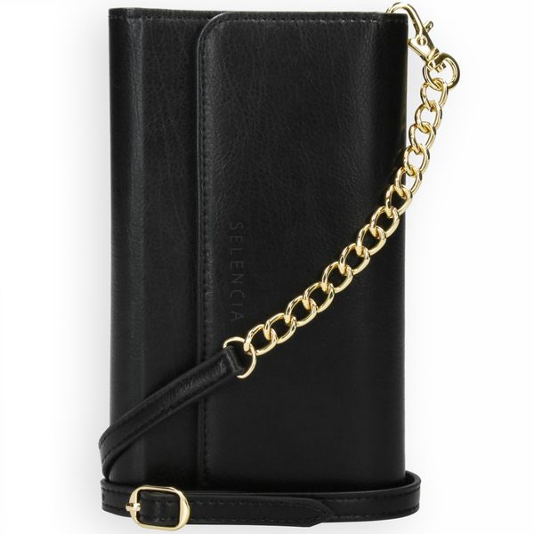 Selencia Clutch Klapphülle aus veganem Leder mit herausnehmbarem Case iPhone Xr