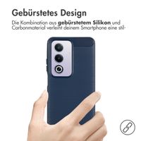 imoshion Brushed Back Cover für das Oppo A80 5G - Dunkelblau