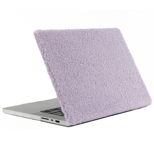 imoshion Teddy Hard Cover für das MacBook Pro 14 Zoll (2021 / 2023 M3 chip / 2024 M4 chip) - A2442 / A2779 / A2918 / A3112 / A3185 / A3401 - Lavender Lilac